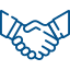 shaking hands icon